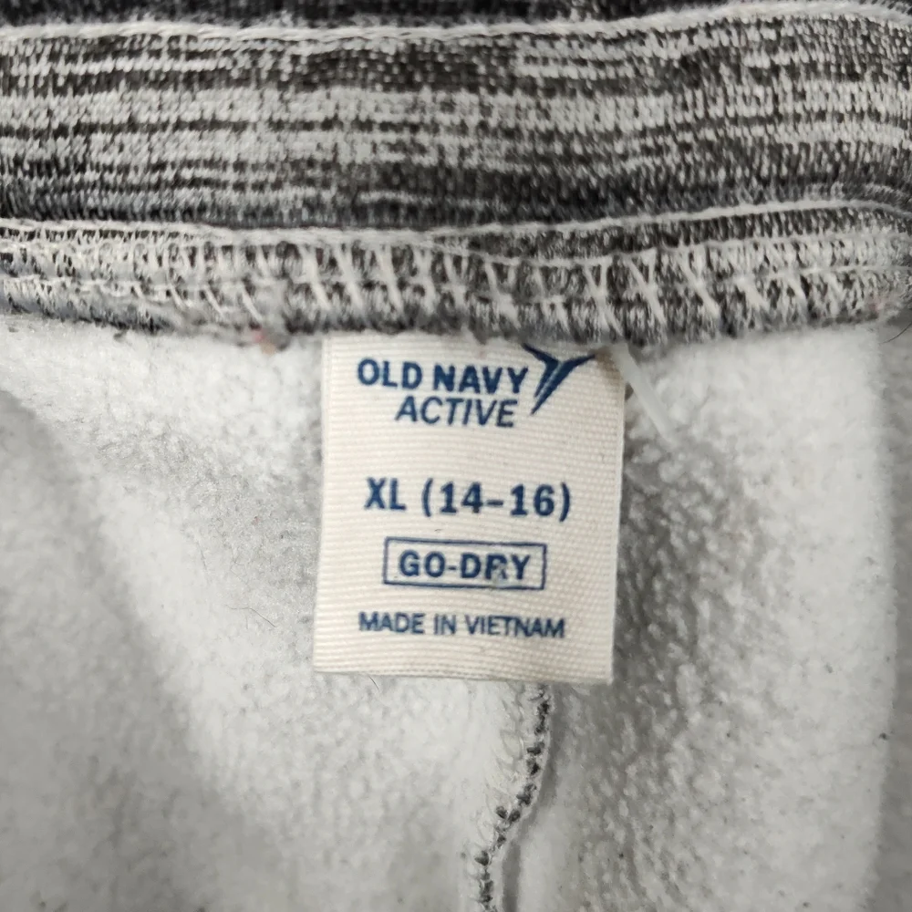 Old Navy Active Go Dry Track Pants Sweatpants Gray Boys XL 14/16